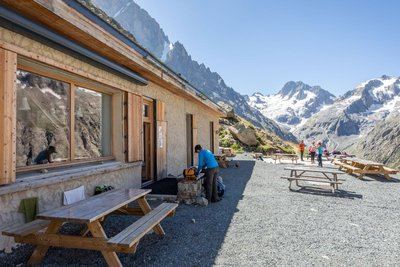 Le refuge Temple Ecrins