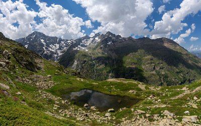 Le lac des Fétoules et la Lavey