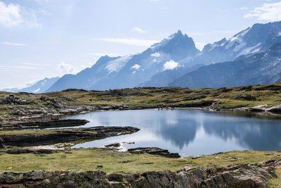 Lac Noir et lac Lérié depuis le Chazelet