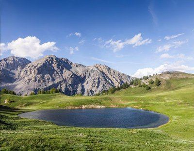 Col des Thures et lac Chavillon