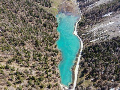 Lac de l'Orceyrette depuis le Centre Montagne