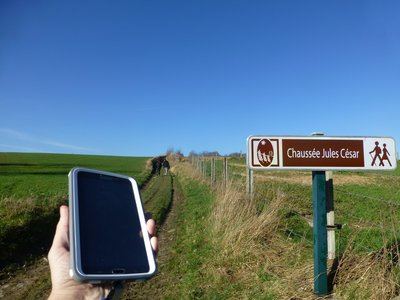 Visioguide La chaussée Jules César