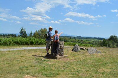 Le chemin du sommet des Agriers