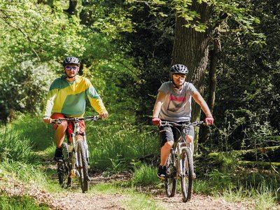 La boucle du menhir à VTT