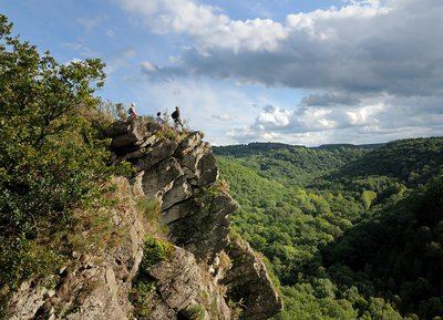Parcours botanique à la Roche d'Oëtre en Suisse Normande