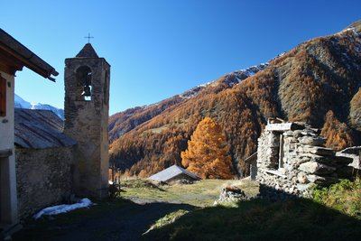 ABRIÈS - Chapelle de la Montette - Le Roux d'Abriès