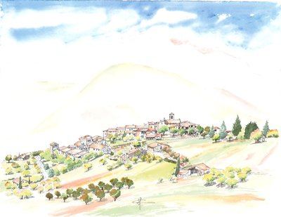 VILLEPERDRIX - Sentier des oliviers