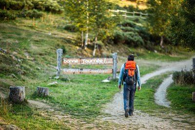 Le Cami vell del Coll de Jou à Mariailles