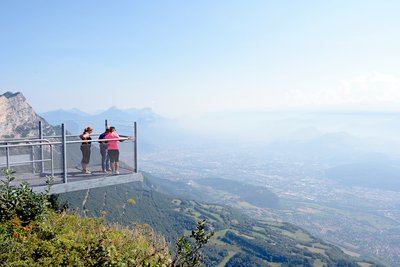 Le belvédère Vertige des Cimes
